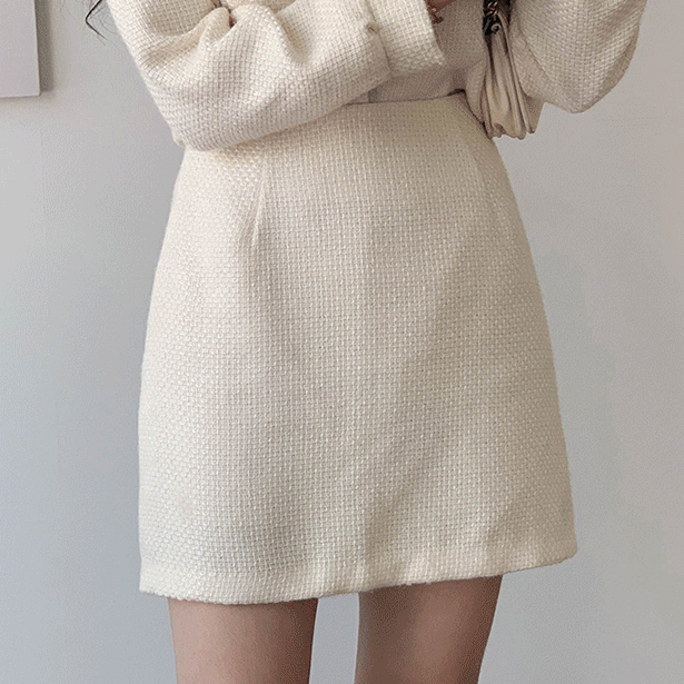 second-edition-플리르트위드미니 skirt♡韓國女裝裙