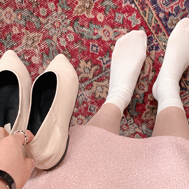 second-edition-코밍심플플랫 shoes (1.5cm)♡韓國女裝鞋