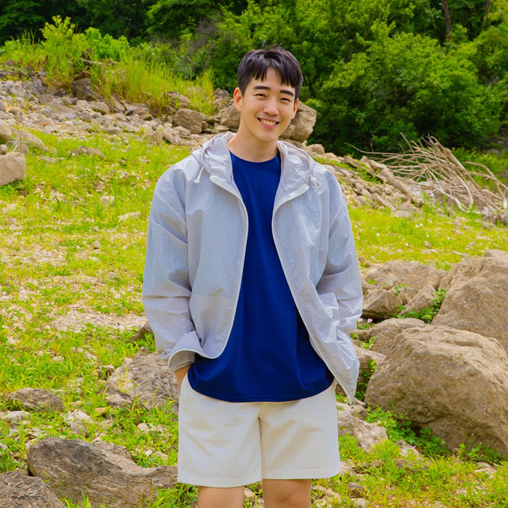 bymono-패커 포켓 바람막이[XL,2XL,3XL]♡韓國男裝外套